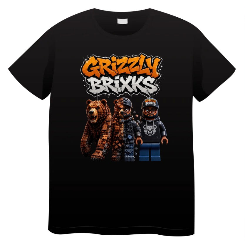 GRIZZLY BRIXKS Transformation - UNISEX TEE