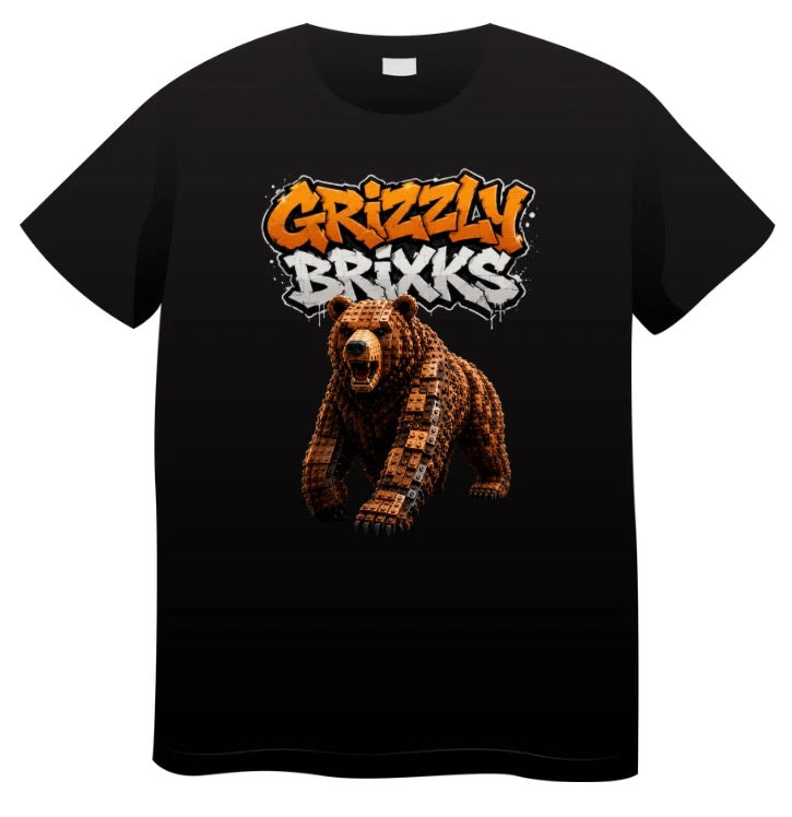 GRIZZLY BRIXKS Bear - UNISEX TEE