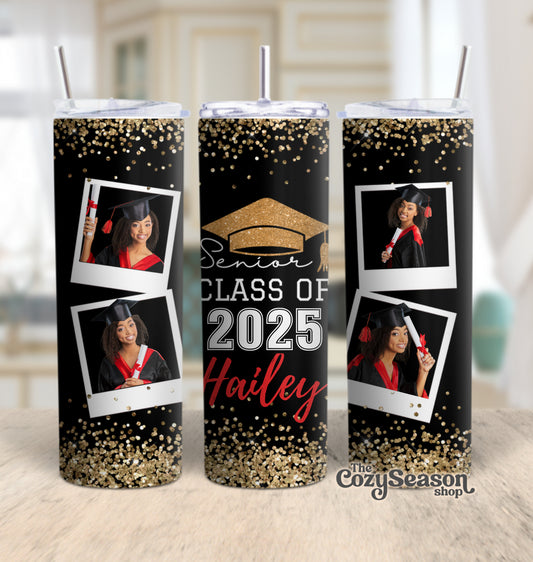 Senior Class of 2025 Personalized Tumbler