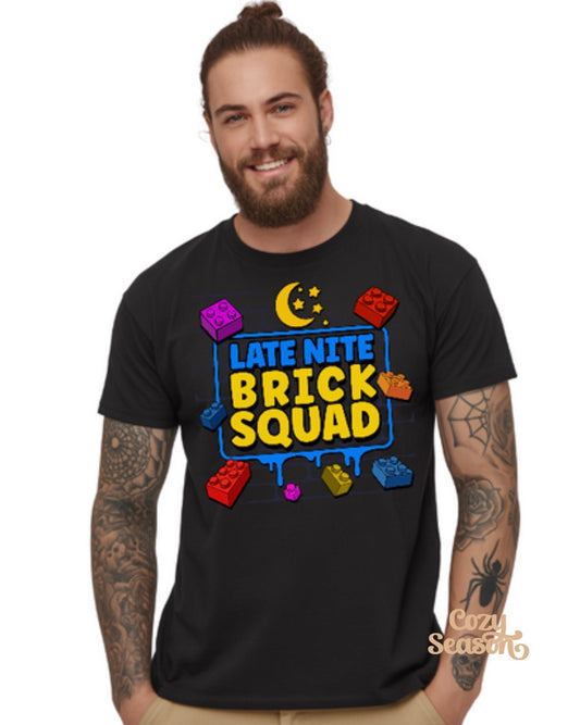 LATE NITE BRICK SQUAD - UNISEX TEE
