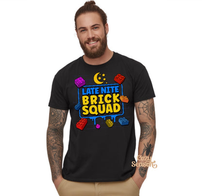 LATE NITE BRICK SQUAD - UNISEX TEE