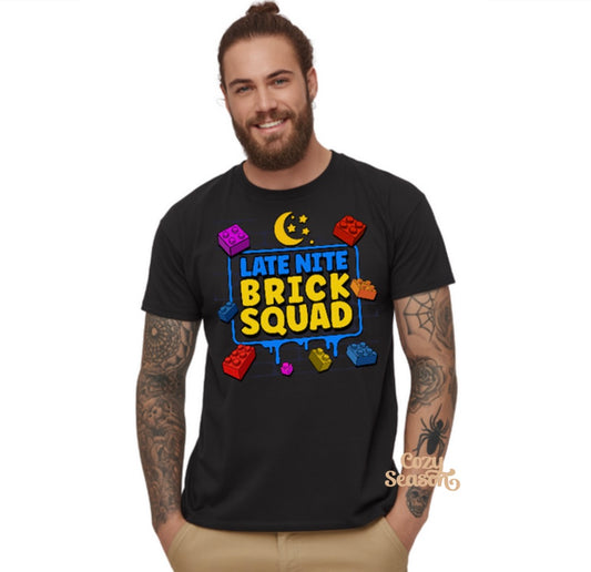 LATE NITE BRICK SQUAD - UNISEX TEE