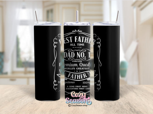 Best Father - Personalized 20oz Tumbler