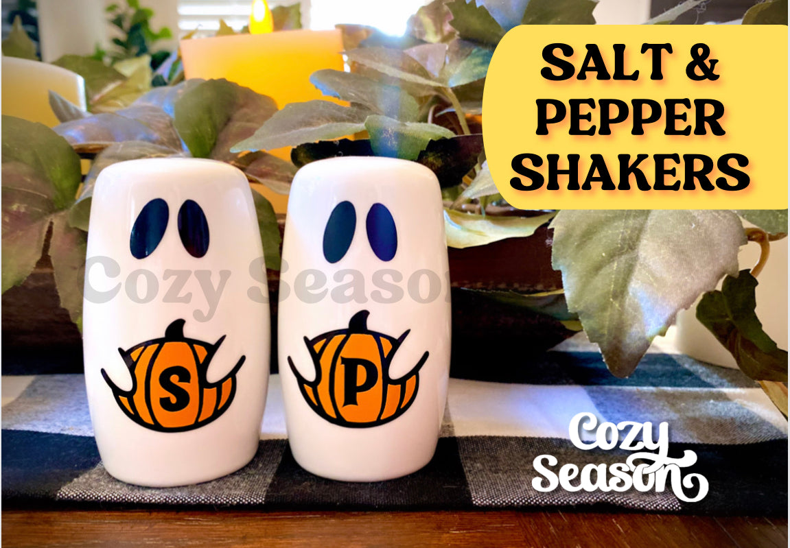 Ghosties Salt & Pepper Shakers