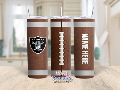 DAD’S FAVORITE 🏈 TEAM - Personalized 20oz Tumbler