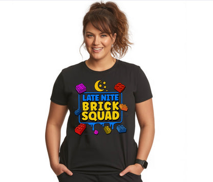 LATE NITE BRICK SQUAD - UNISEX TEE