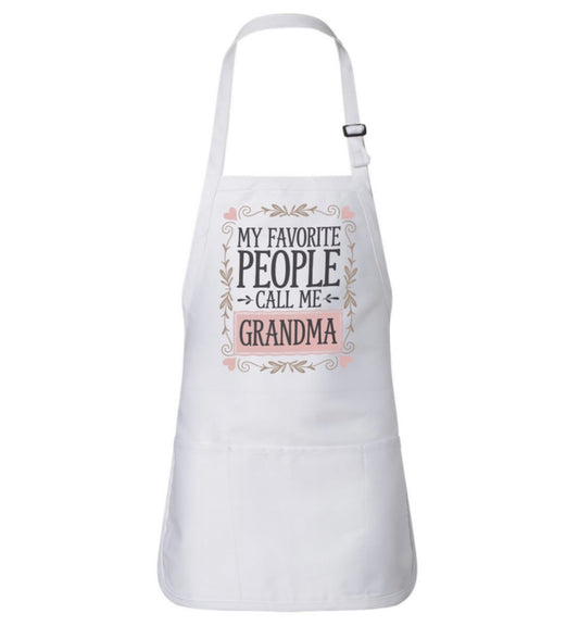 My Favorite People Call Me - Apron