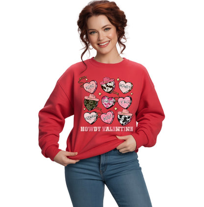 HOWDY VALENTINE - Unisex Sweatshirt