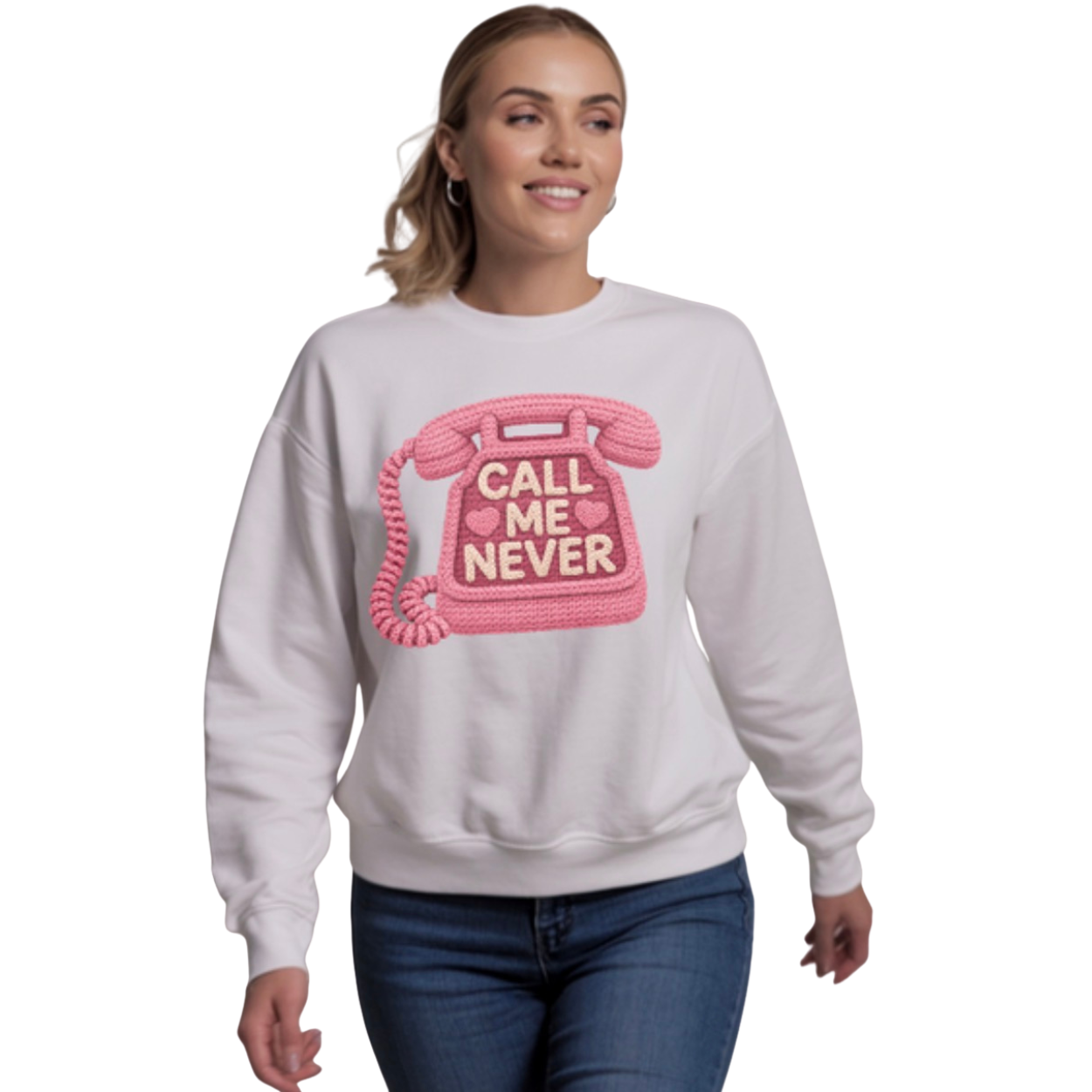 CALL ME NEVER - Unisex Sweatshirt