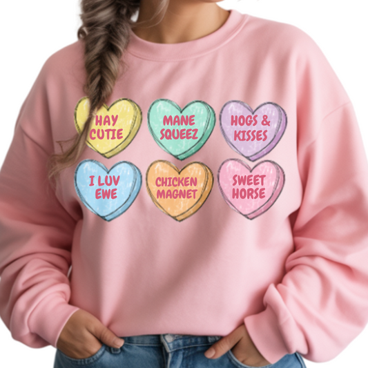 MY FARMY VALENTINE- Unisex Sweatshirt