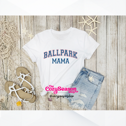 BALLPARK MAMA - Adult Unisex T-Shirt