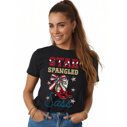 STAR SPANGLED SASS - Unisex Tee