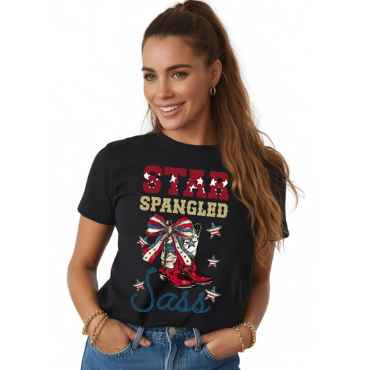 STAR SPANGLED SASS - Unisex Tee