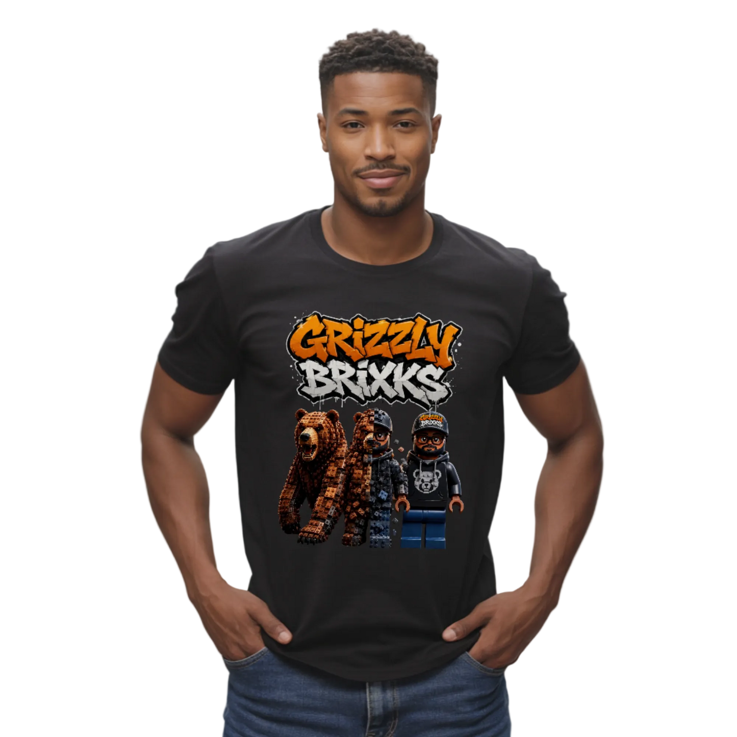 GRIZZLY BRIXKS Transformation - UNISEX TEE