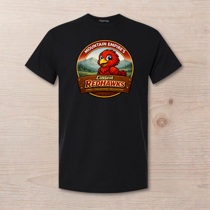 LITTLEST REDHAWKS - ADULT Unisex Tee - Black