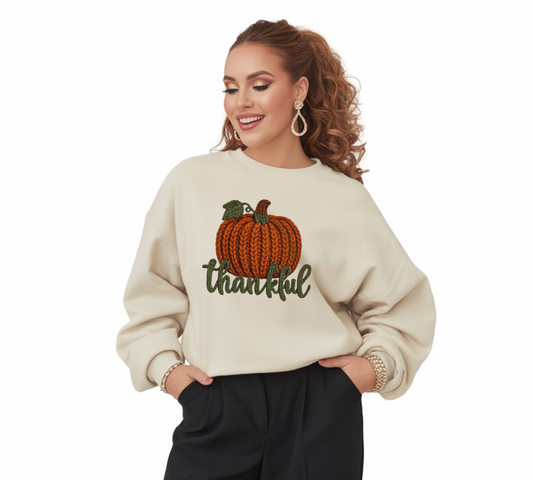 Thankful Pumpkin - Sweatshirt