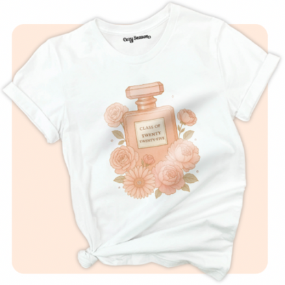 CLASS OF TWENTY TWENTY FIVE PERFUME - Unisex T-Shirt