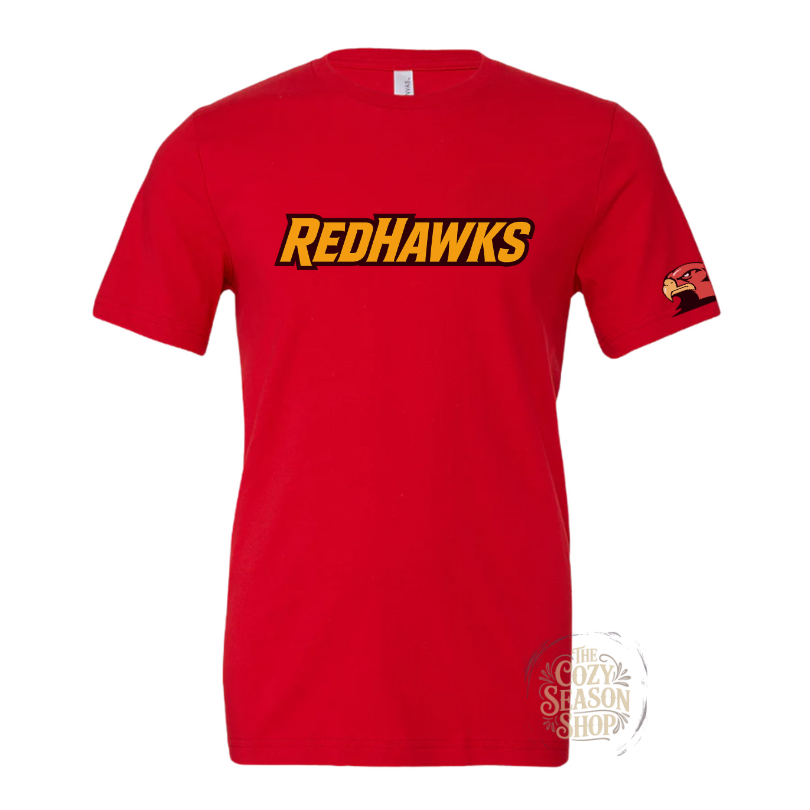 REDHAWKS - ADULT Unisex T-Shirt RED
