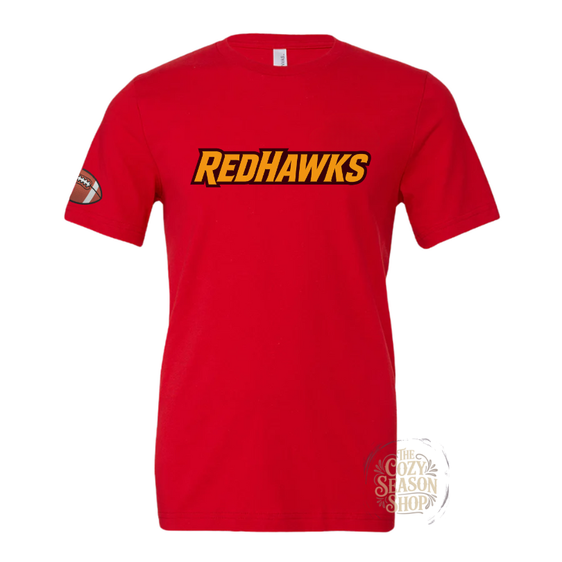 REDHAWKS - ADULT Unisex T-Shirt RED
