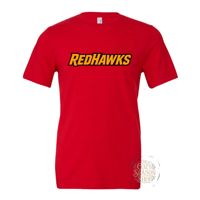 REDHAWKS - ADULT Unisex T-Shirt RED