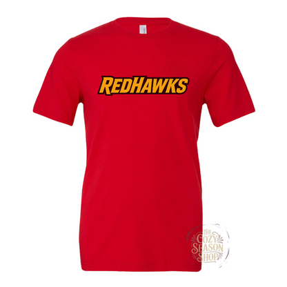 REDHAWKS - ADULT Unisex T-Shirt RED