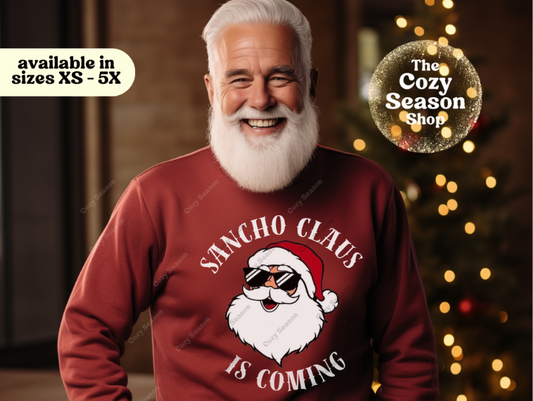 Sancho Claus Crewneck Sweatshirt