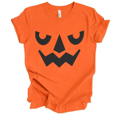 HAPPY FOOD BOO CREW (Jack-O-Lantern) - Adult Unisex T-Shirt