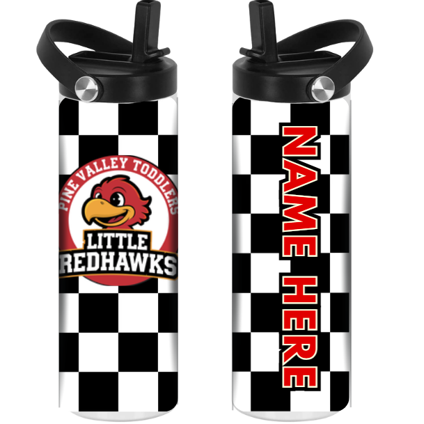 PINE VALLEY TODDLERS LOGO -  Sport Top Water Bottle