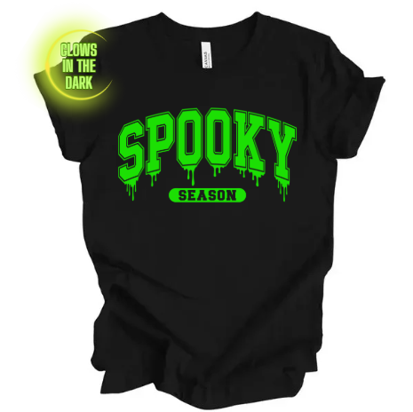 SPOOKY SEASON - Glow in the Dark Unisex T-Shirt