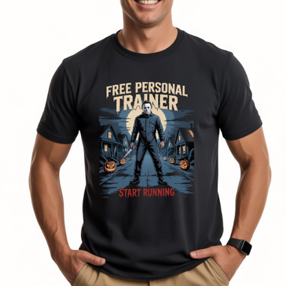 FREE PERSONAL TRAINER START RUNNING - Unisex T-Shirt