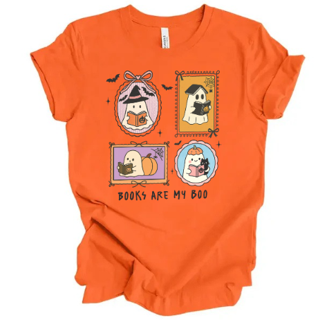 BOOKS ARE MY BOO - Unisex T-Shirt