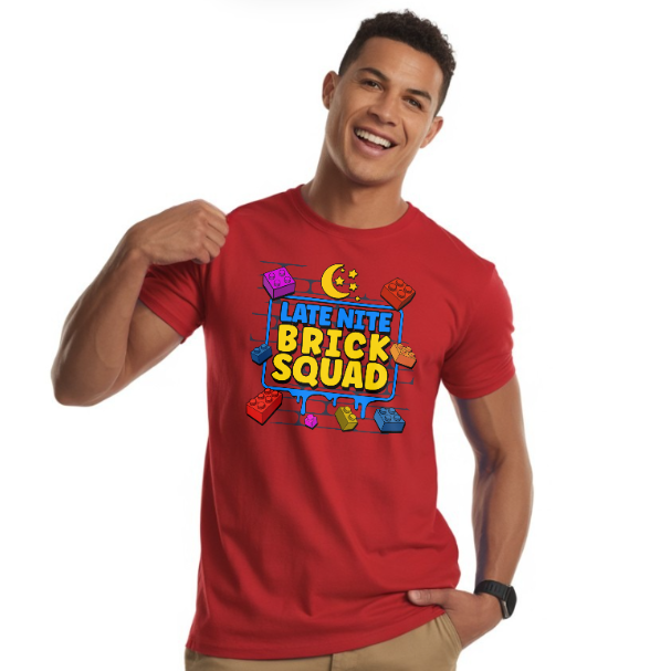LATE NITE BRICK SQUAD - UNISEX TEE