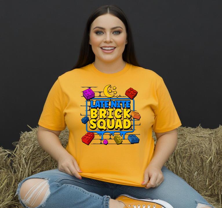 LATE NITE BRICK SQUAD - UNISEX TEE