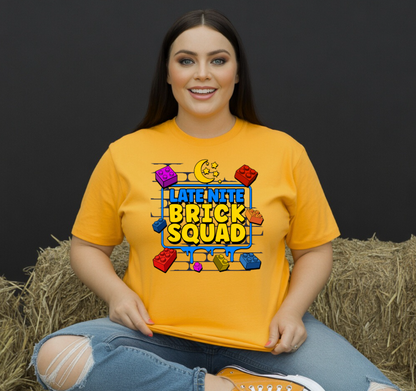 LATE NITE BRICK SQUAD - UNISEX TEE