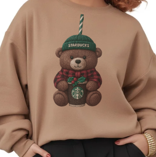 ⭐️ Bearista Cup Holiday Sweatshirt