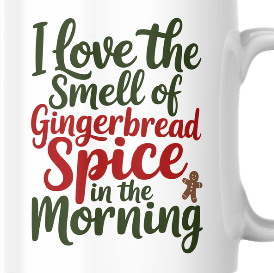 GINGERBREAD SPICE IN THE MORNING - Mug