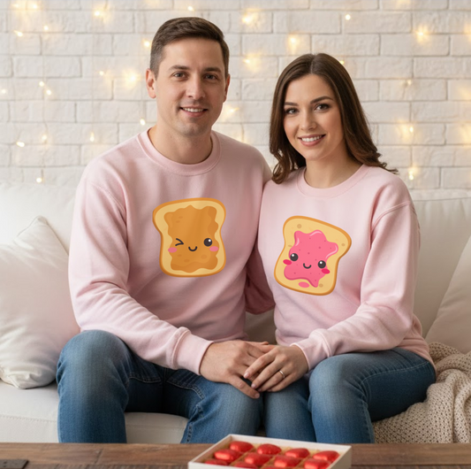 PEANUT BUTTER & JELLY - MATCHING - Unisex Sweatshirt