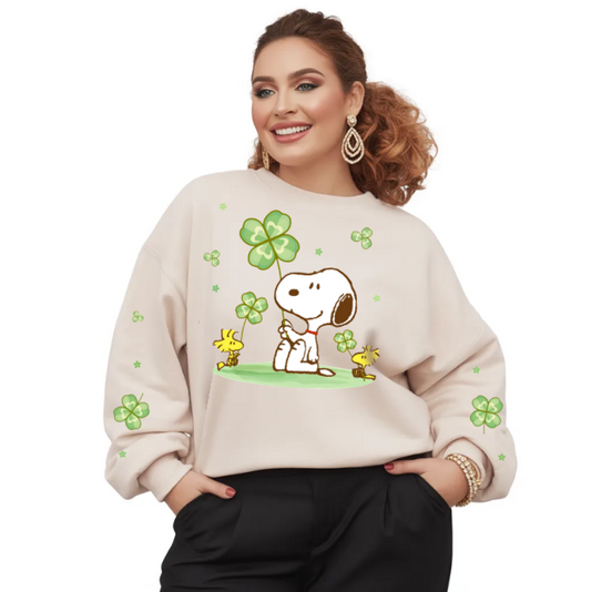 ST PATRICKS DOG & BIRD - Unisex Sweatshirt