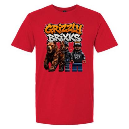 GRIZZLY BRIXKS Transformation - UNISEX TEE