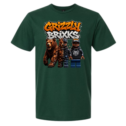 GRIZZLY BRIXKS Transformation - UNISEX TEE