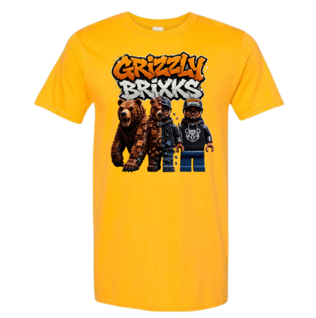 GRIZZLY BRIXKS Transformation - UNISEX TEE