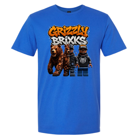 GRIZZLY BRIXKS Transformation - UNISEX TEE