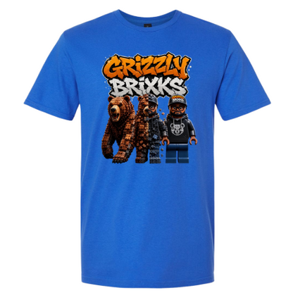 GRIZZLY BRIXKS Transformation - UNISEX TEE