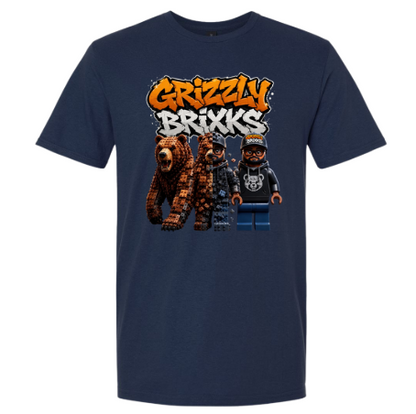GRIZZLY BRIXKS Transformation - UNISEX TEE