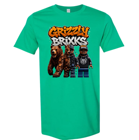 GRIZZLY BRIXKS Transformation - UNISEX TEE