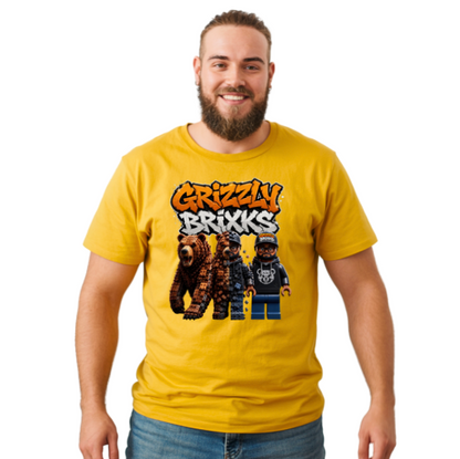 GRIZZLY BRIXKS Transformation - UNISEX TEE