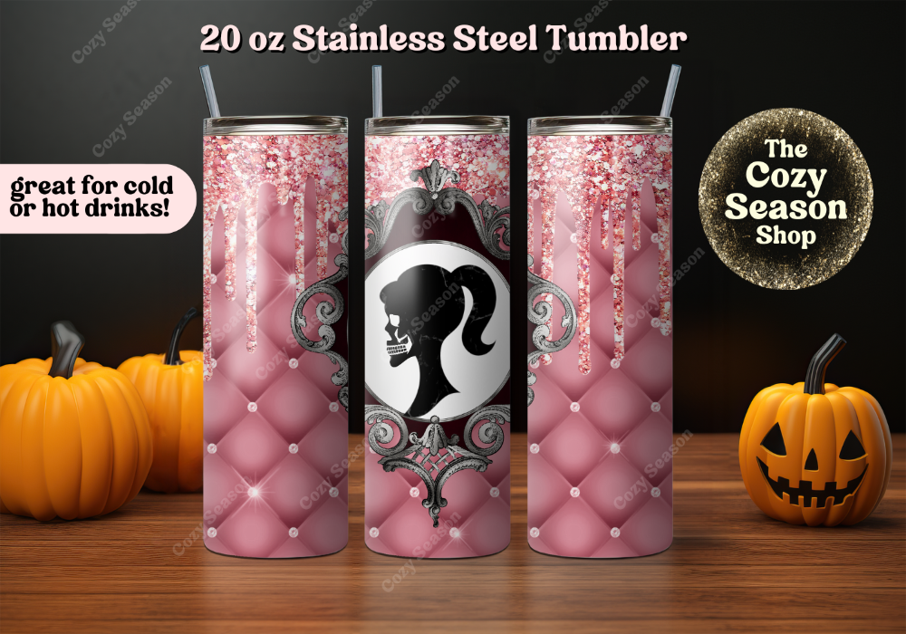 SPOOKYBOO BARBIE - 20oz Travel Tumbler