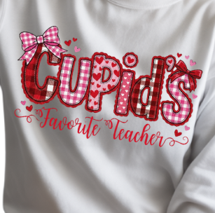 Cupid's Favorite Teacher - Unisex Sweatshirt