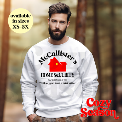 McCallister Home Security - Crewneck Sweatshirt
