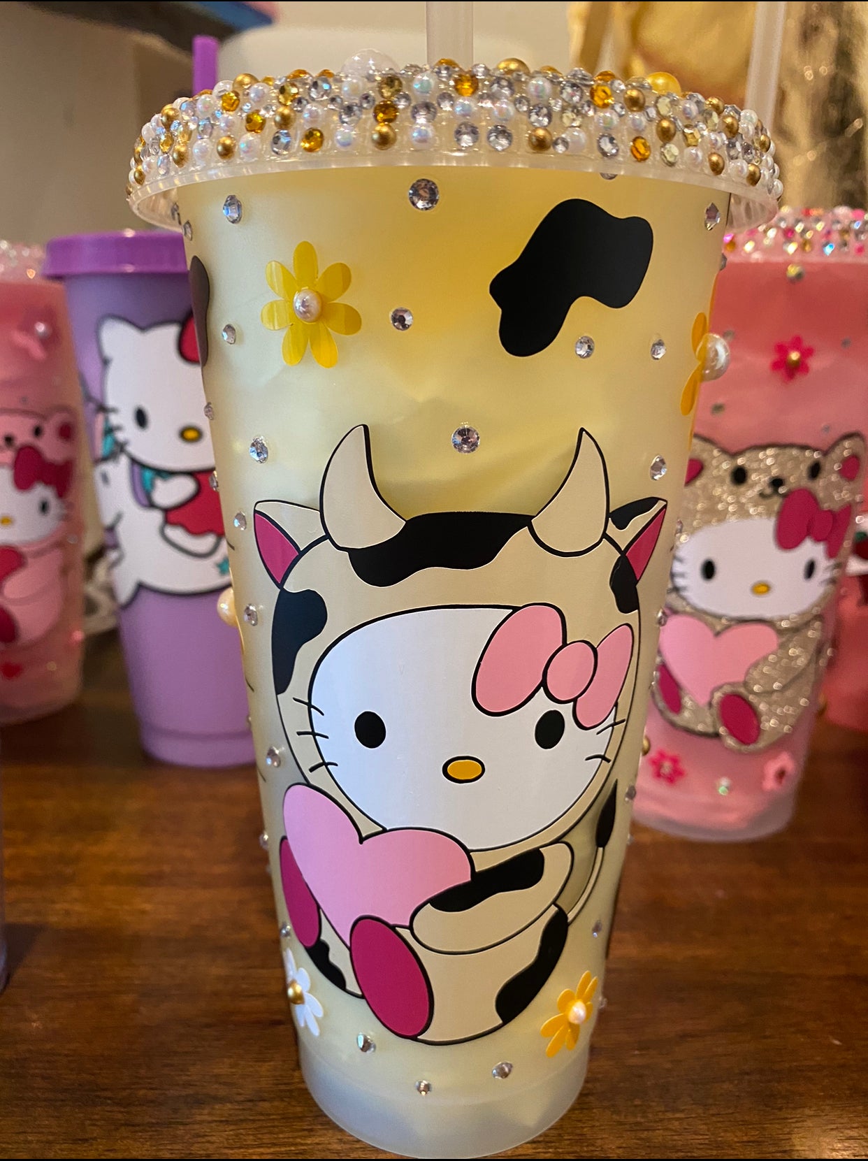 Kitty - Cow Costume To-Go Cup